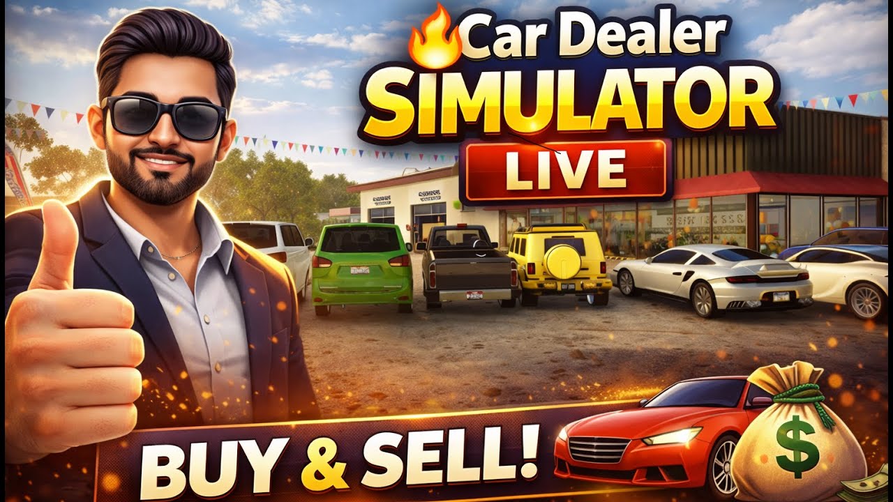 Car Dealer Simulator Tamil LIVE 🔴 | Full Business Gameplay