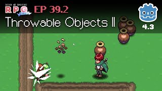 Throwable Objects Part II // E39.2 // Make a 2D Action & Adventure RPG in Godot 4