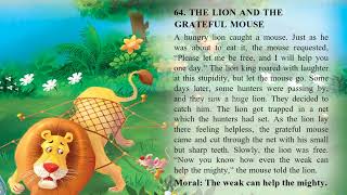 Learn english through story¶🔥¶ The Lion And The GratefulMouse-English Story Reading Practice-English