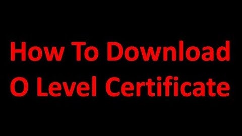 How to Download O Level  DOeacc/Nielit Full Process In Hindi