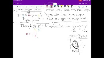 Find an equation of the line that satisfies the given conditions. (a) Write the equation in slope-i…