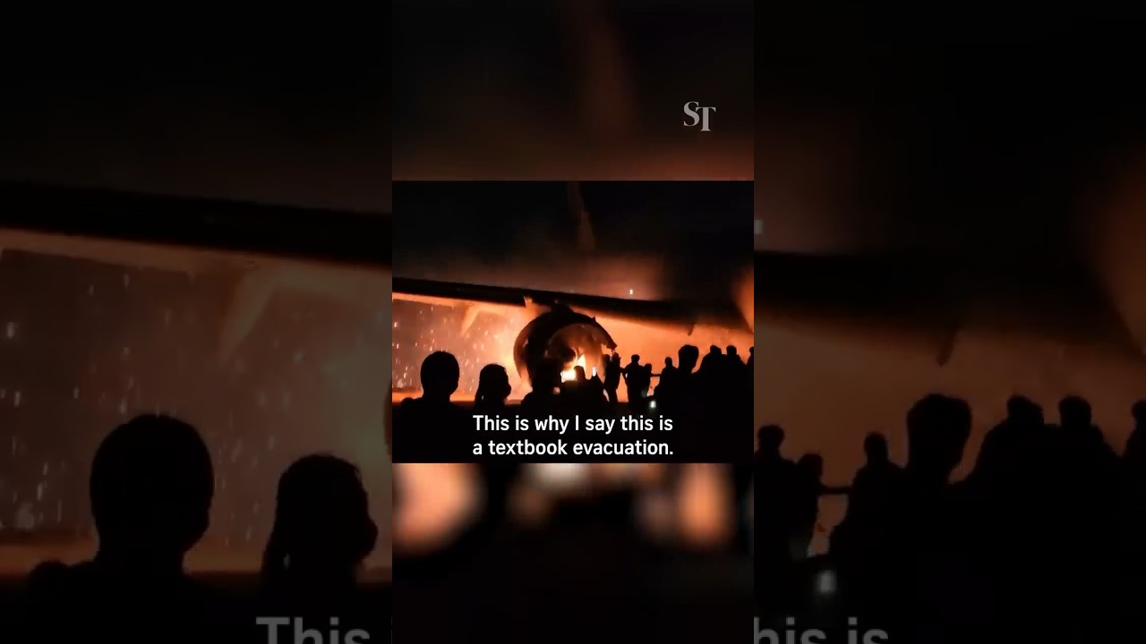 Evacuated: 379 passengers on 3 slides in 90 seconds | Japan Airlines collision