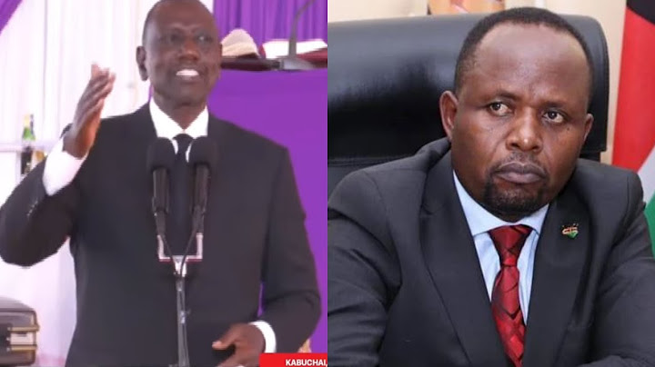 ''WEWE NATEMBEYA UKIENDELEA KUNITUSI NITAKUWEKA JELA,'' ANGRY PRESIDENT RUTO WARNS GOV. NATEMBEYA