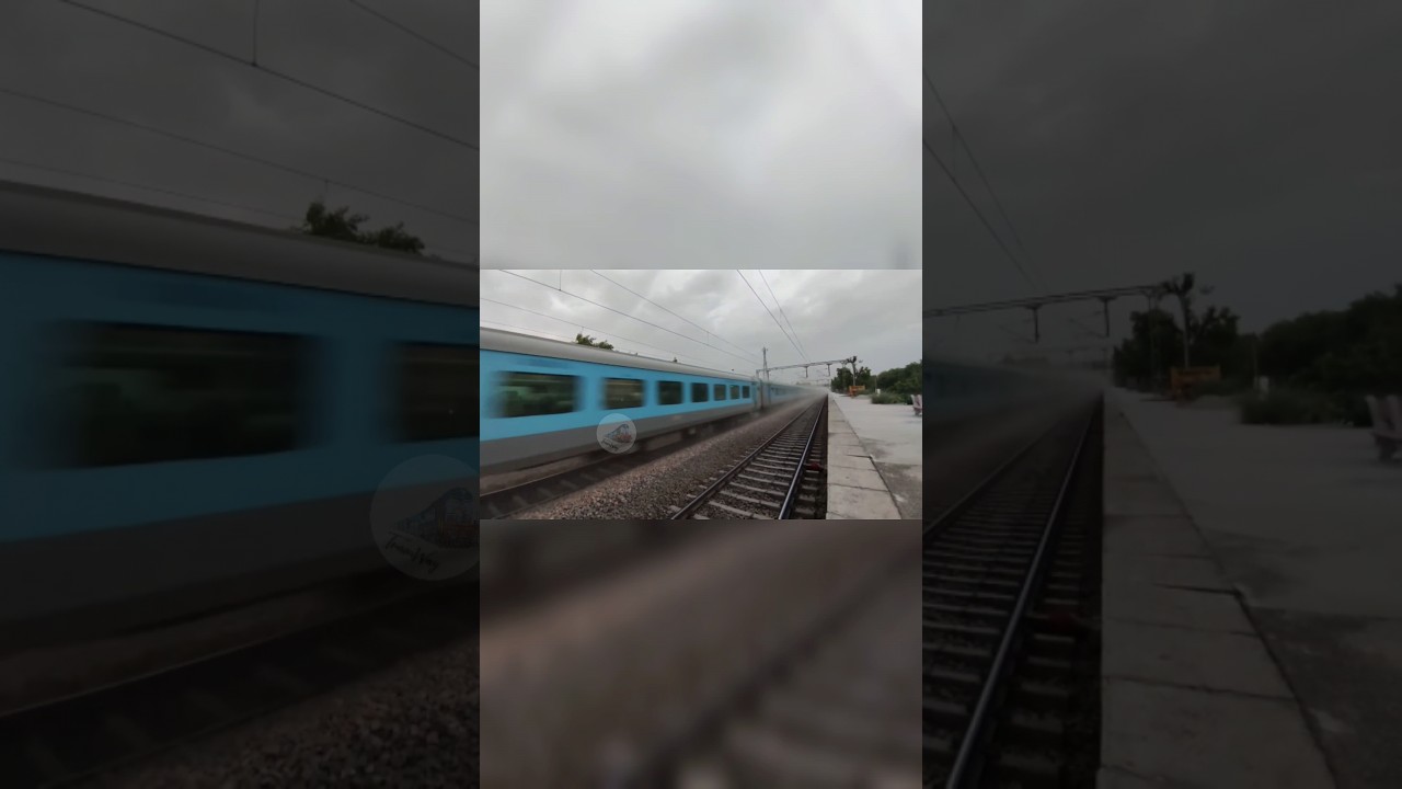 GATIMAN DUST STORM TRAIN 😱😱