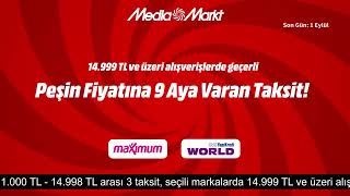 İhtiyaçlar sizde, ödeme kolaylığı MediaMarkt’ta!