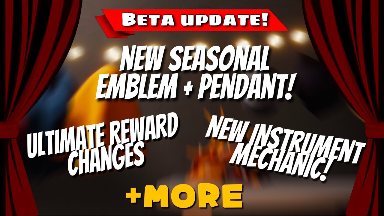 [BETA] New Season Emblem, ULT  Changes, NEW Instrument Mechanic + MORE | Sky CotL | nastymold