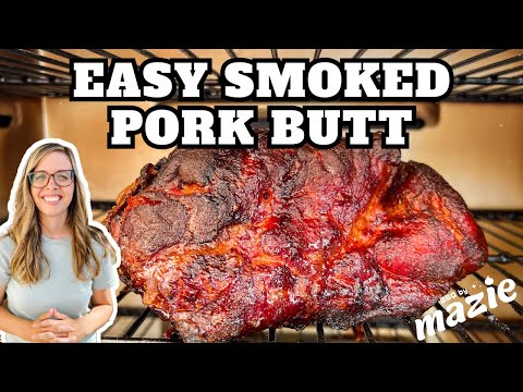 EASY SMOKED PORT BUTT| Overnight Pork Butt on the Pit Boss Pro Series Vertical for Pulled Pork