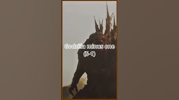 Godzilla vs Godzilla Minus One #godzilla #shorts