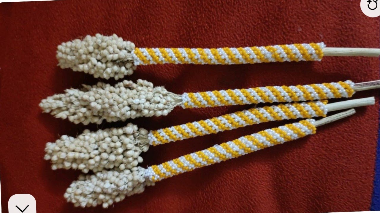 Amazing Dal moti  haldi stick design tutorial/ Dal moti haldi stick