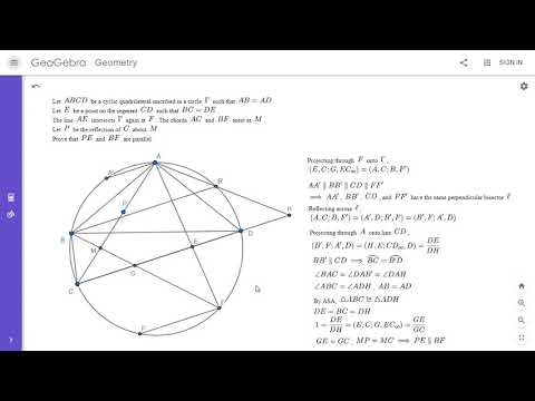 Olympiad Geometry Problem