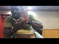 Slap the drums well to get the high sound, lesson 4