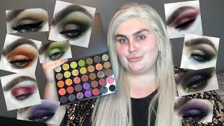 10 Looks 1 Palette Morphe 35M Boss Mood