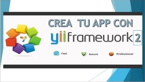 Crea tu aplicacion con yii framework 2 2017 (descarga de plantilla de yii  framework 2)