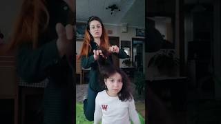 EYVAH!kızım bitlendi.Bende ne yapayım saçlarını kestim🤷 #saçkesimi #kızım #keşfet #vlog #lifestyle