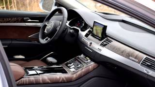 2015 Audi A8 L TDI Quattro Video Test Drive(Autos.ca video test drive of the 2015 Audi A8 L TDI Quattro, presented by Justin Pritchard., 2015-02-13T03:00:10.000Z)