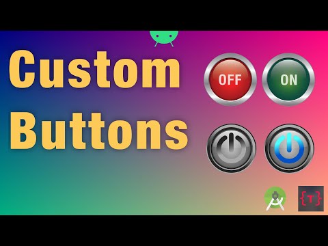 Custom buttons in android from images