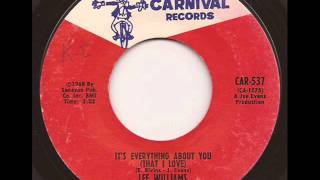 LEE WILLIAMS & THE CYMBALS - IT'S EVERYTHING ABOUT YOU (THAT I