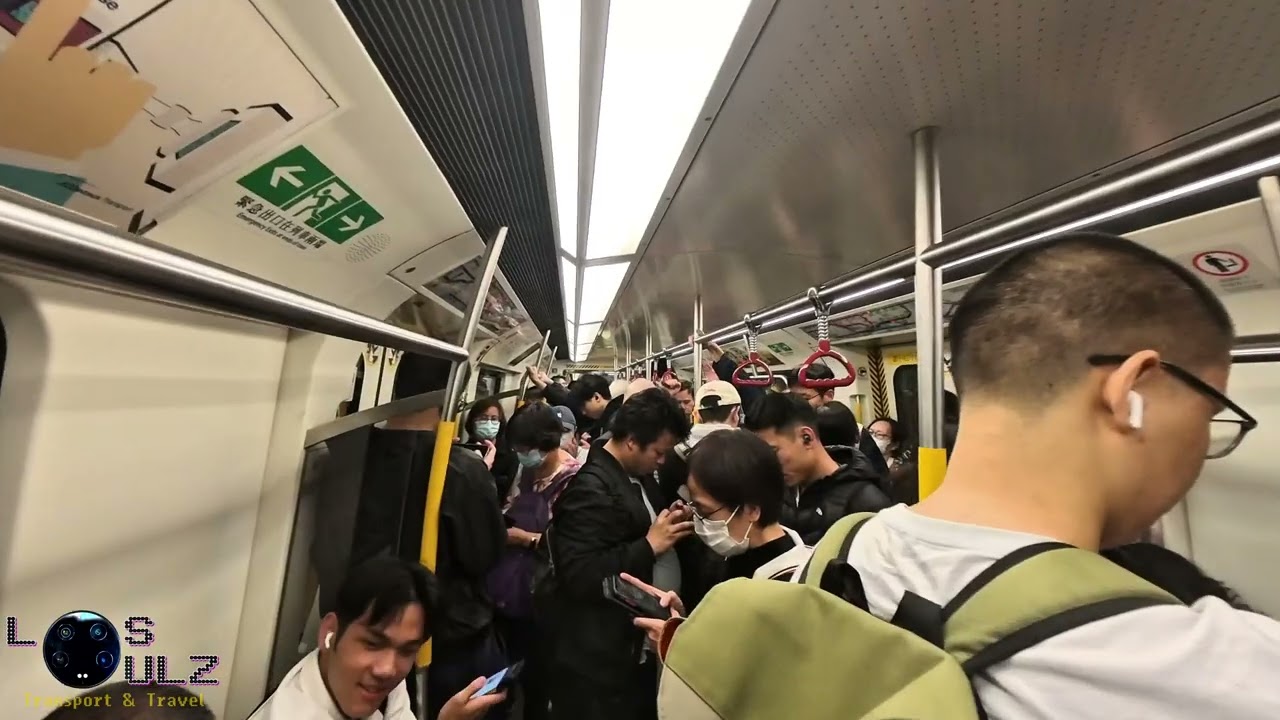 Hong Kong MTR Kwun Tong Line, Tsuen Wan Line & Island Line walkthrough 【港鐵 觀塘綫， 荃灣綫， 港島綫】