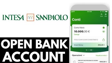How to open intesa sanpaolo bank account (Step by Step Guide)