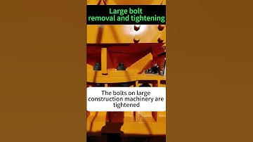 Large bolt removal and tightening  #torcstark #largebolt #wrench #tightening