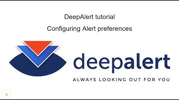 DeepAlert Configuring Alert Preferences