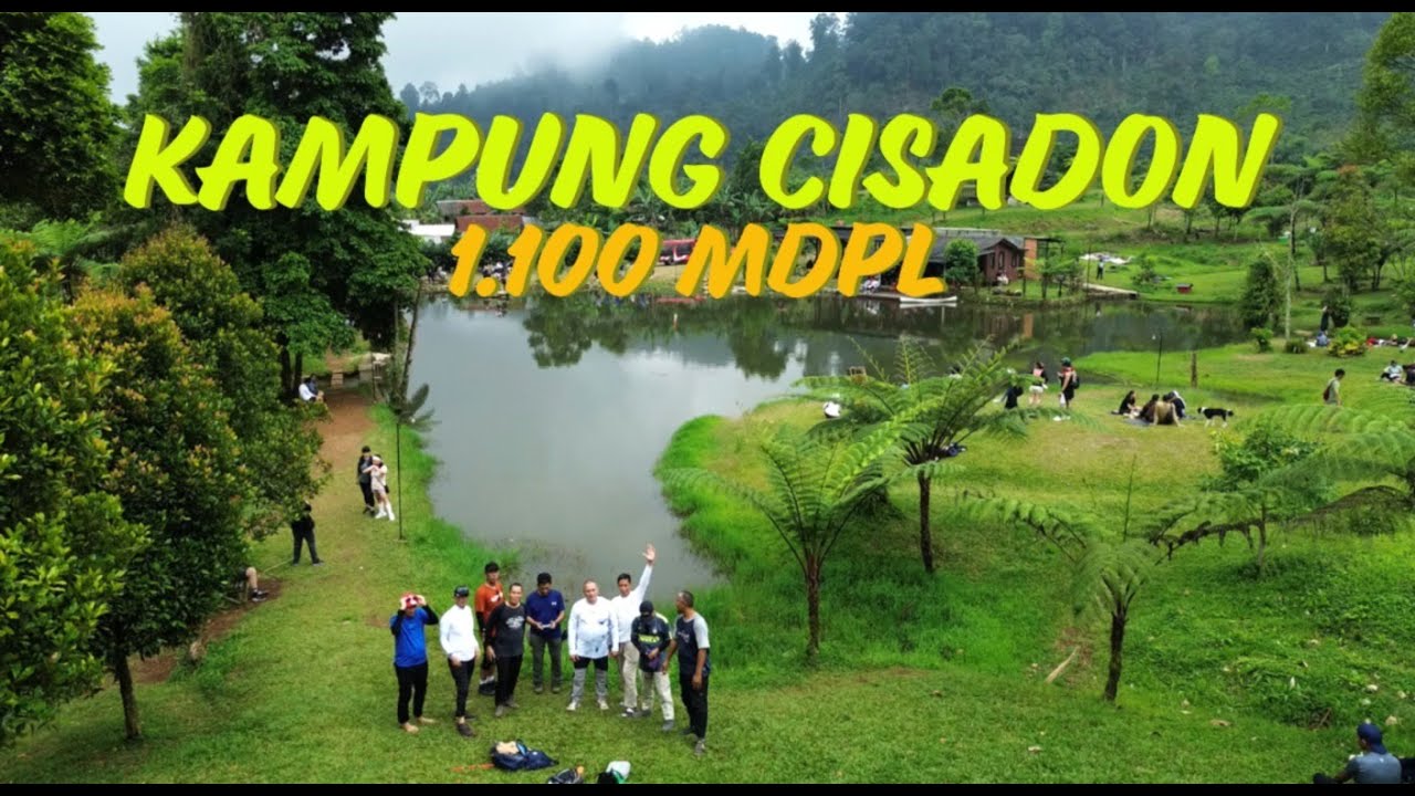 KEINDAHAN KAMPUNG CISADON JADI TEMPAT HEALING SAMBIL TREKKING