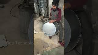 Manufacturing Full Process Of Stainless Steel Bowl | Production Of Stainless Steel Utensils #Shorts