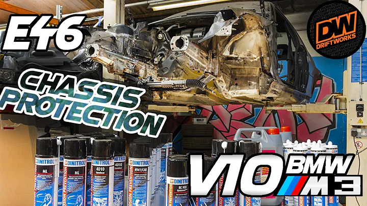 Protecting the V10 E46 M3 with Dinitrol - BMW restoration project Pt 12
