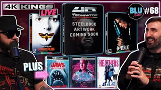 THE TERMINATOR 4K, DESPERADO 4K, BLAZING SADDLES 4K, SILENCE OF THE LAMBS 4K, SCREAM FACTORY, MORE