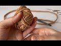 BAG HANDLE CROCHET / Easy Crochet Paper Yarn Bag Handle Tutorial / Crochet Cord