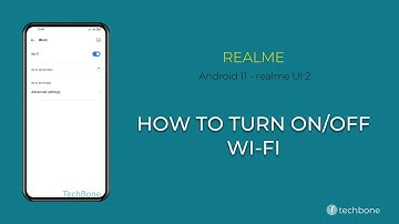 How to Turn On/Off Wi-Fi - realme [Android 11 - realme UI 2]