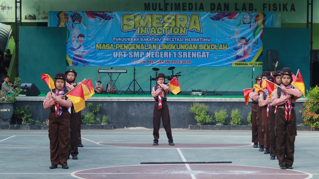 Semaphore Dance || Ekstra pramuka