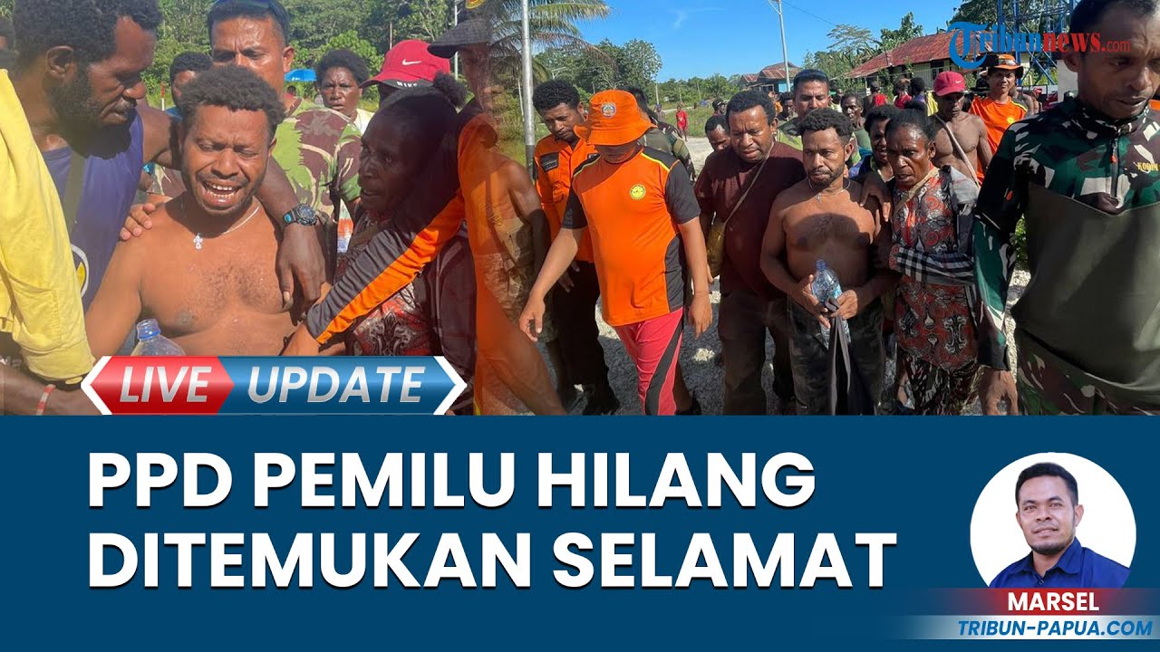 2 Pekan Hilang, Anggota PPD di Mimika Papua Tengah Ditemukan Selamat di Hutan, Dibawa ke Timika