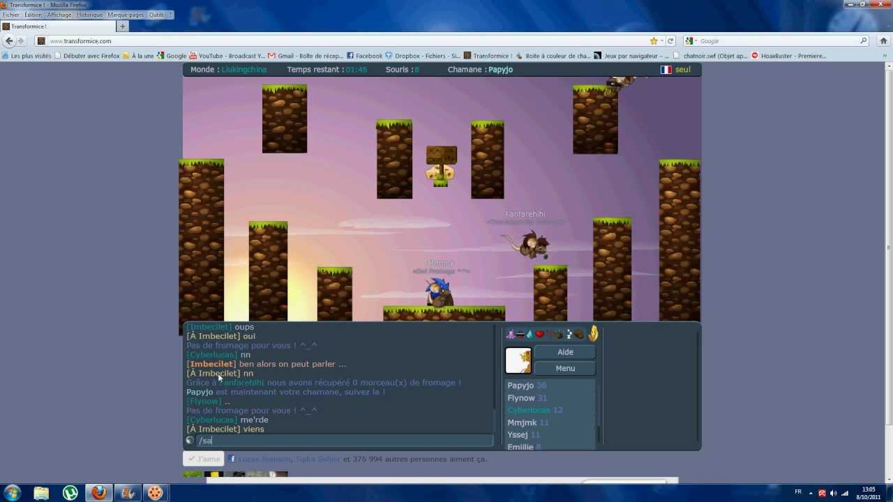 Cyberlucas, Xxxxyxxxx et Imbecilet qui jouent !!!