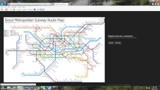 Seoul subway Map Screencast screenshot 2