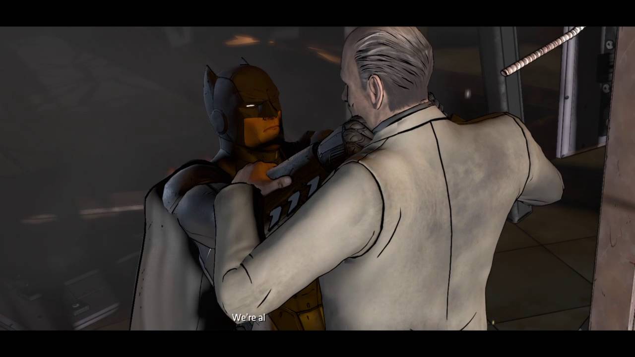 Batman: The Telltale Series - Batman vs Carmine Falcone - YouTube