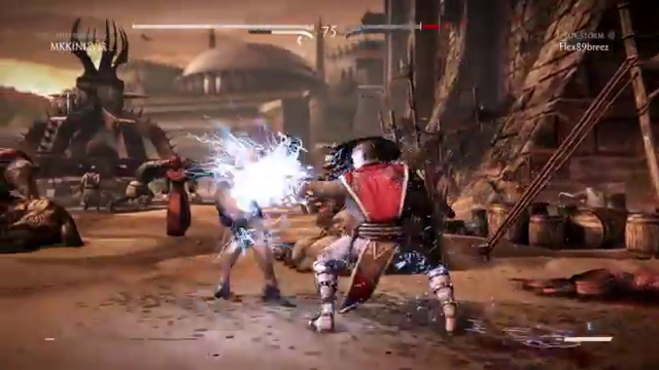 Mortal Kombat X Online Ranked Match with Flex89breez Rage Quit