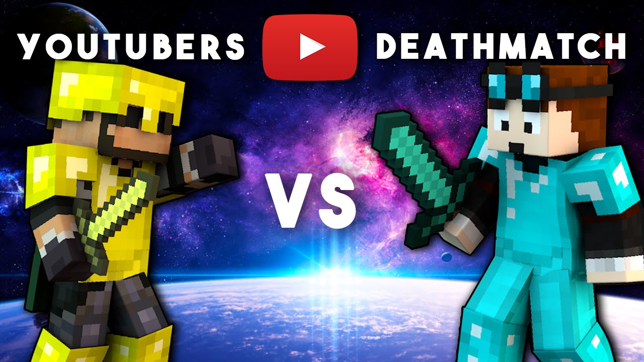 THEDIAMONDMINECART VS SKYDOESMINECRAFT - Ultimate YouTubers Deathmatch #7
