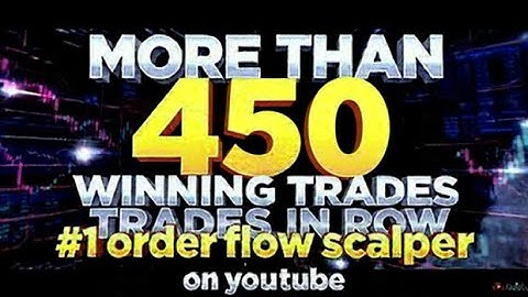 458 WINNING TRADES IN ROW Live Trading Mentorship Nasdaq REAL #1  Orderflow SCALPER