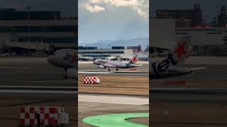 [Fukuoka Airport] Jetstar Airbus A320 (JA24JJ) Landing #shorts