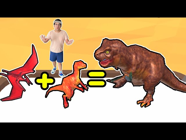 EVOLUA O OVO DE DINOSSAURO ATÉ ELE CHOCAR!! - Dino Run 3D (jogos de  celular) 