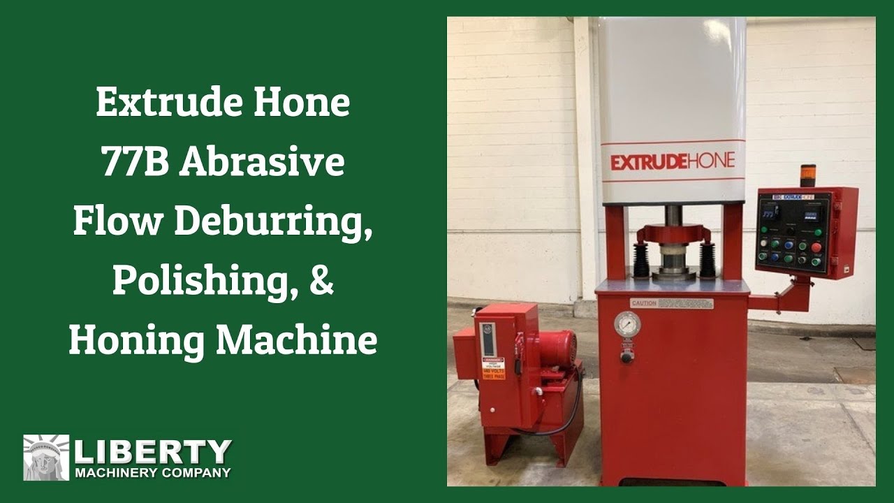 Extrude Hone 77B Abrasive Flow Deburring, Polishing, & Honing Machine