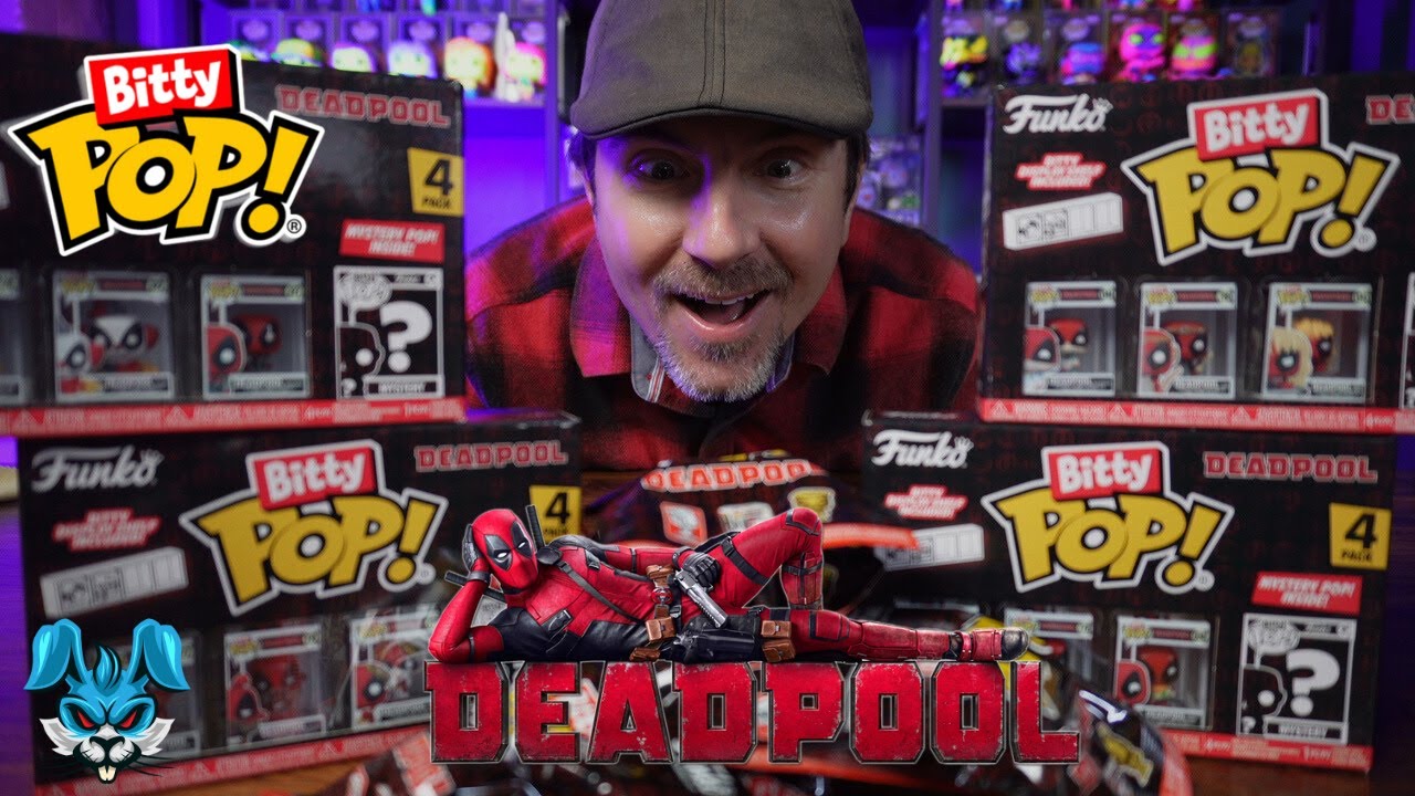 Unboxing Deadpool Funko Bitty Pop's and the search for the GOLD