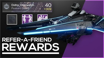 Destiny: New Emblem, Shader, Sparrow & Emotes! - Refer-A-Friend Rewards