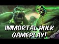 Immortal Hulk Gameplay - 6 Star Rank 2 SMASHES Realm of Legends - Marvel Contest of Champions