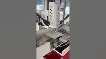 1.6mm small hole high speed automatic drilling machine, punching through 16mm thick aluminum plate