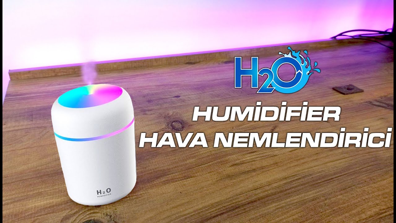 TEMİZ NEFES ALMAK !! H2O HUMİDİFİER HAVA ODA NEMLENDİRİCİ / BUHAR MAKİNASI