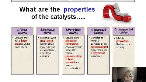 CHE505 Chapter One Part 1 4 Catalysts