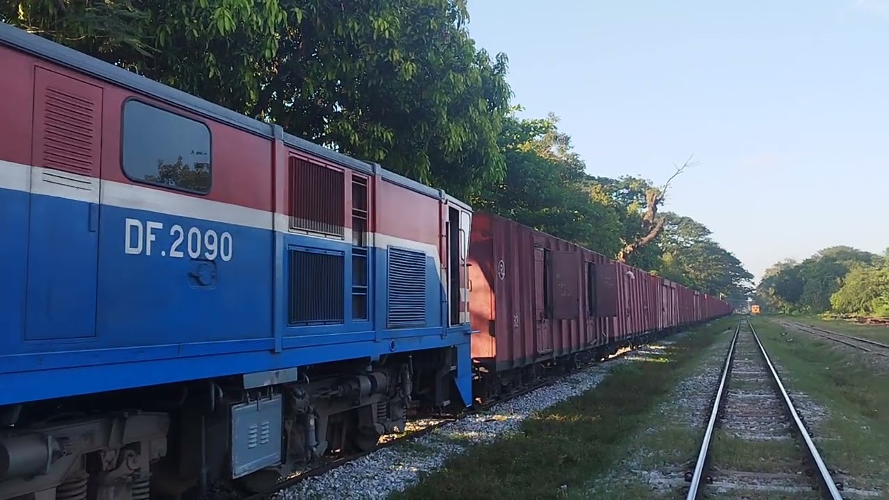 New EV Cargo Train-SWAR/Naypyitaw(Myanmar) (15.10.2025/16:38)