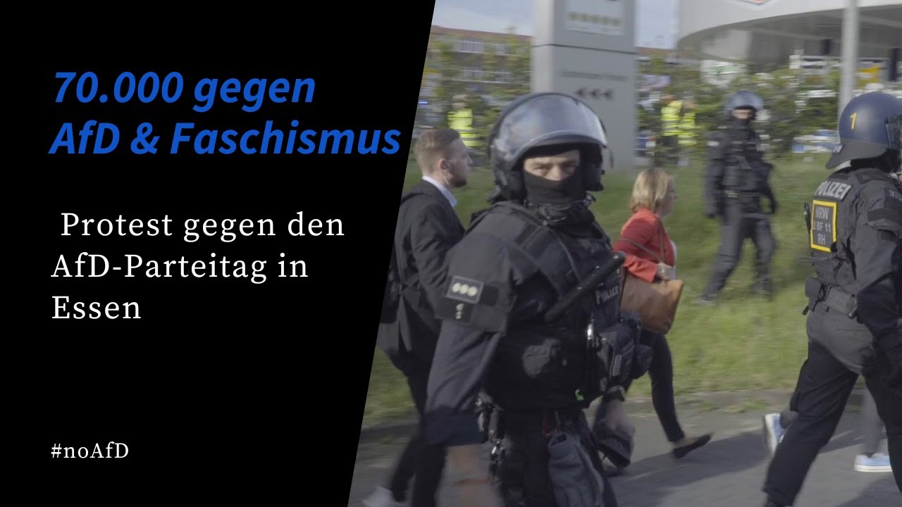 70.000 gegen AfD & Faschismus